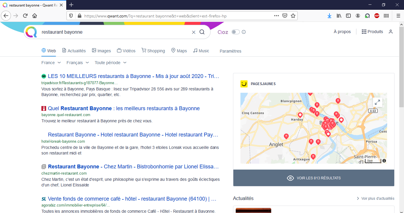 Différences entre navigateur et moteur de recherche